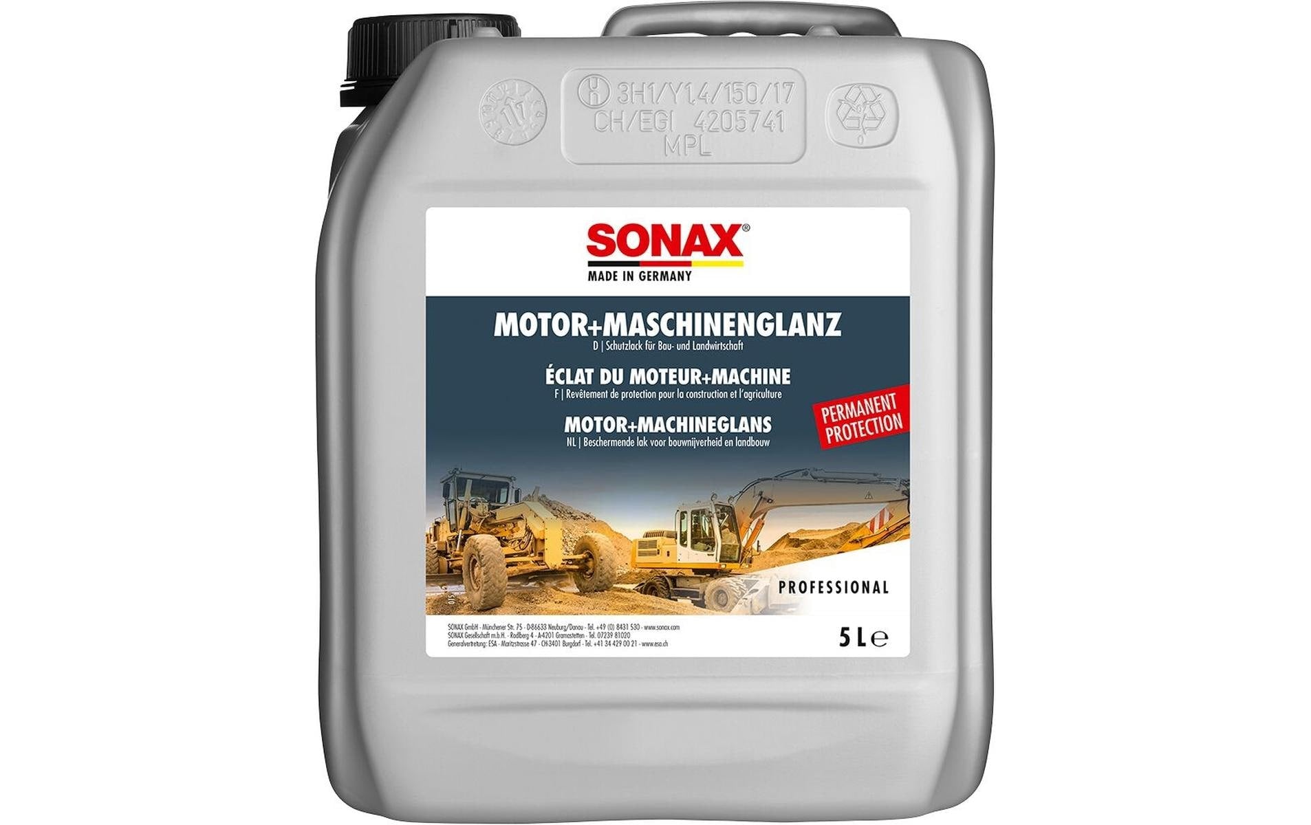 SONAX Motor + MaschinenGlanz Schutzbeschichtung 5 l