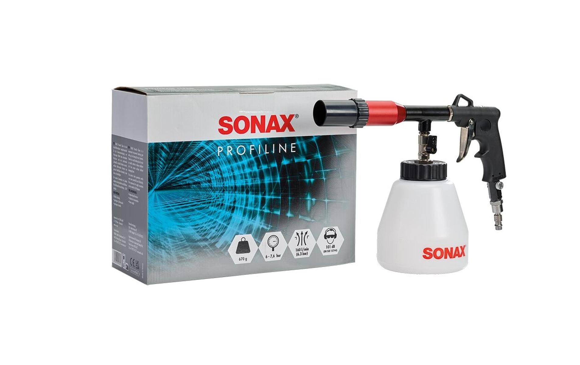 SONAX PROFILINE Powerair Clean Reinigungspistole Druckluft