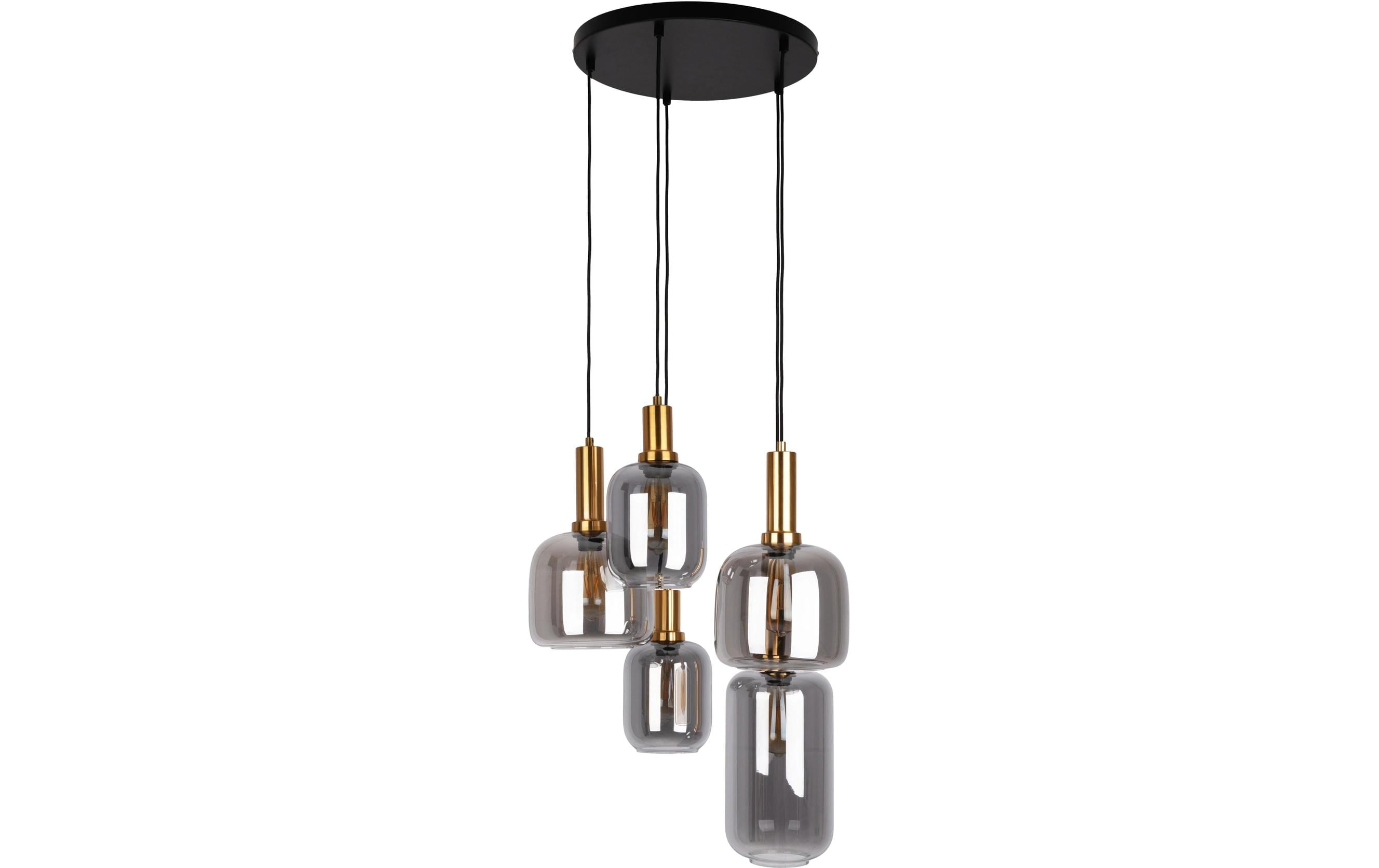 Näve Fumo Pendelleuchte 5flg. E27, 200W, IP20
