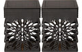 Star Trading Solar Wandlanterne Izola IP44, Warmweiss, Schwarz