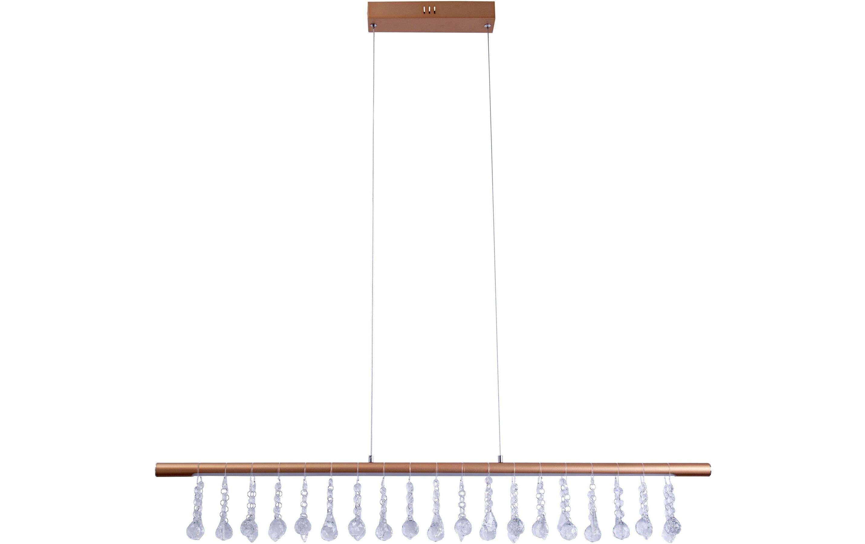 Näve Nobilis Pendelleuchte gold LED, 23.6W, IP20