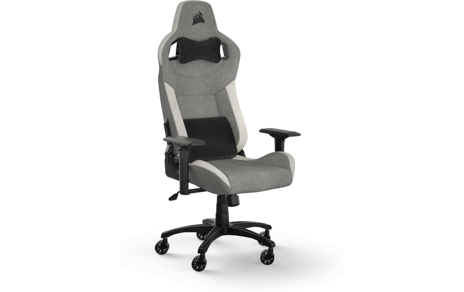 Corsair T3 Rush 2023 Gaming Chair Stoff, Grau/Weiss