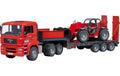 Bruder MAN TGA LKW mit Tieflader
