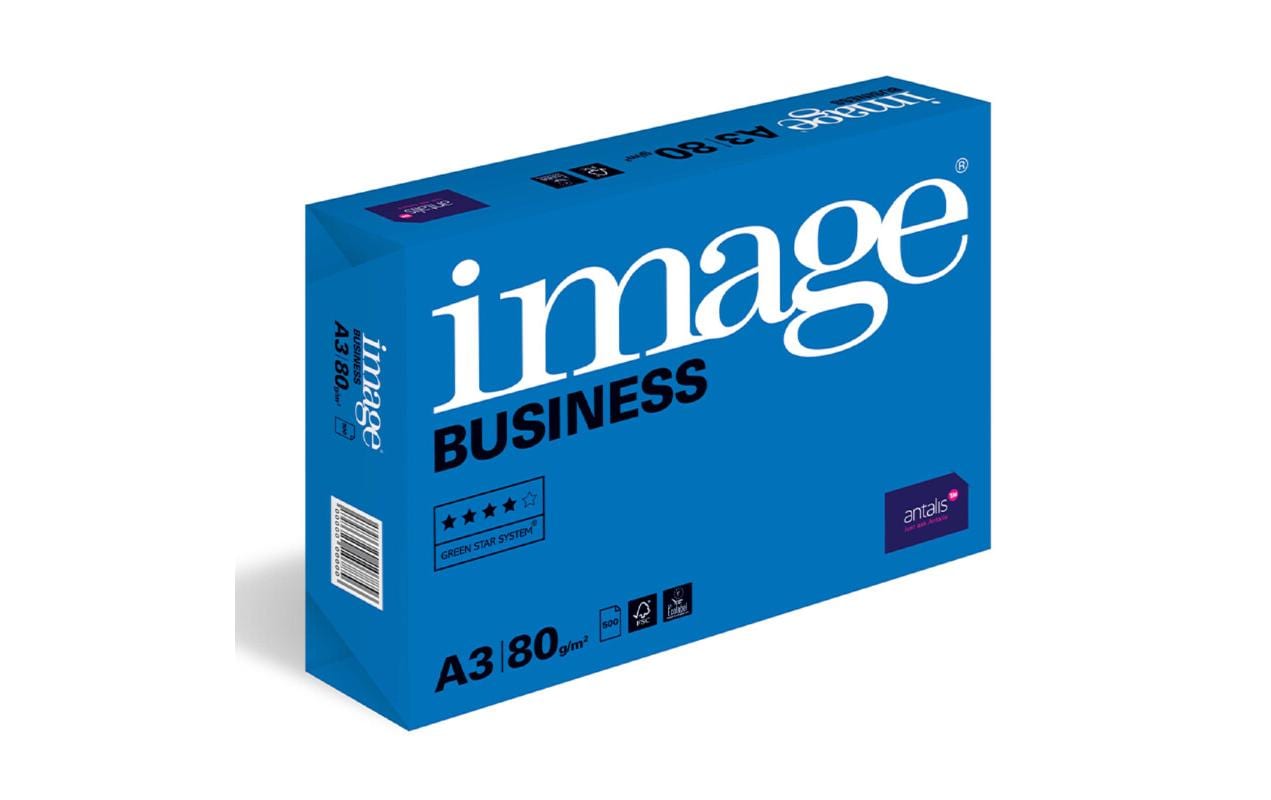 Kopierpapier Image Business, weiss A3 80 gm2, 500 Blatt