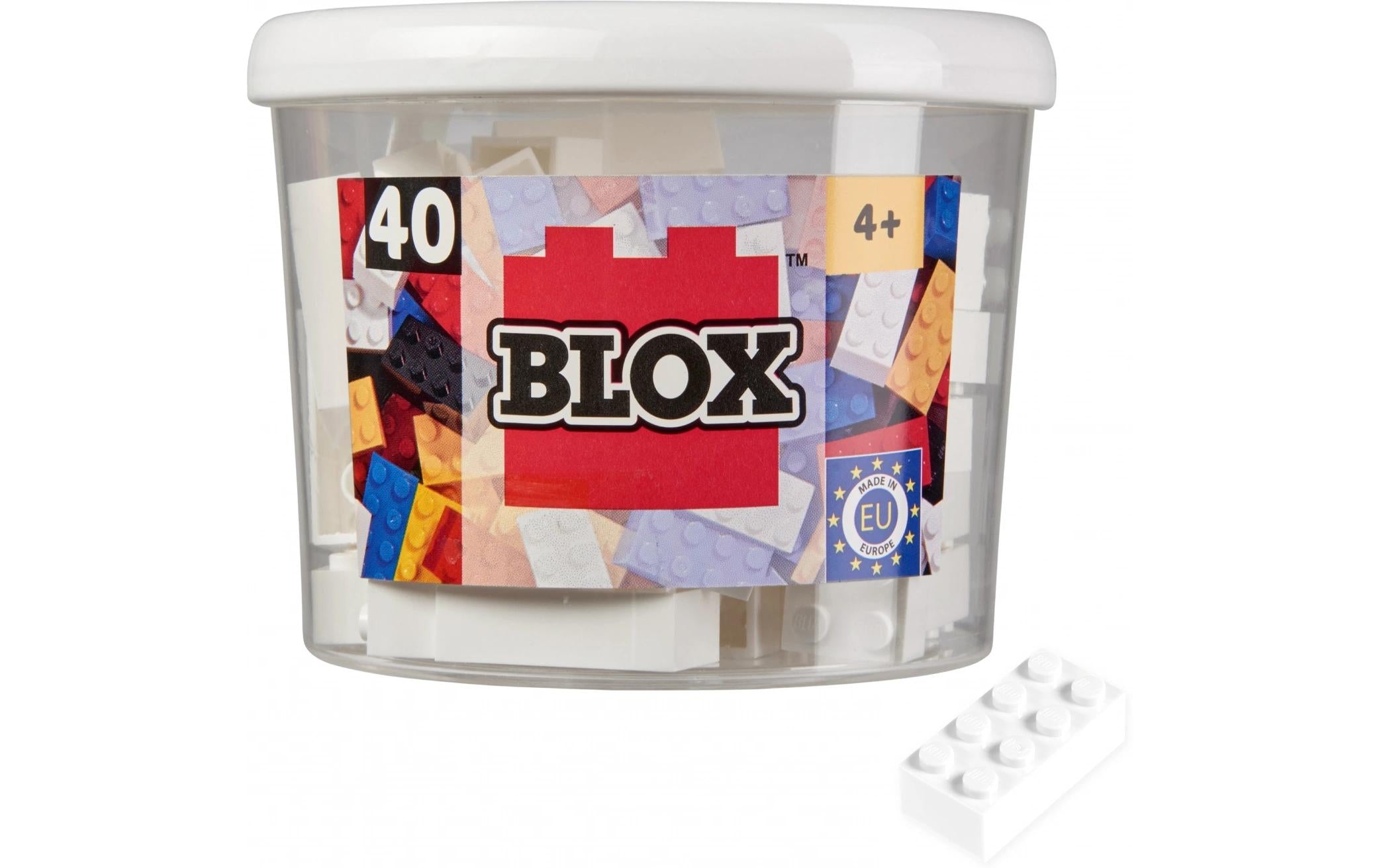BLOX 40 weisse 8er Steine in Dose