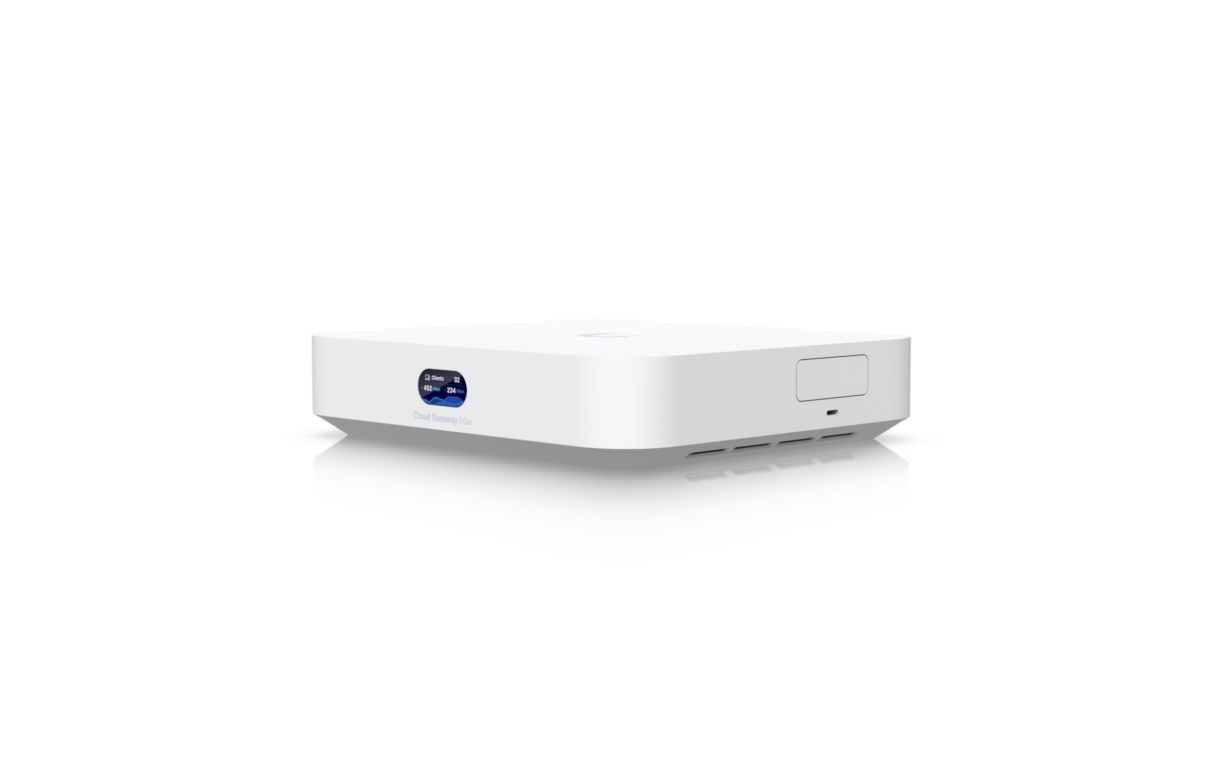 Ubiquiti UniFi UCG-MAX Cloud VPN Gateway Firewall Router, integr.UniFi, 512GB SSD