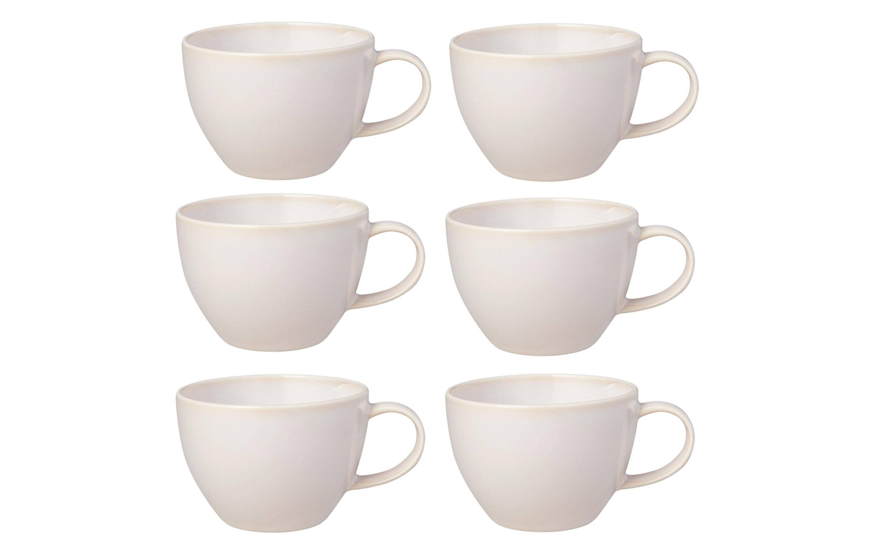 Villeroy & Boch Crafted Cott Kaffeeobert. 6 Stk., 0.25l