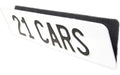21CARS Klett Kennzeichenhalter Set