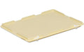 Utz Scharnierdeckel RAKO, 400x300mm Farbe: hellelfenbein