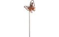 Esschert Design Stecker Schmetterling Weichstahl, Rost, 9x0.4x38 cm (LxTxH)