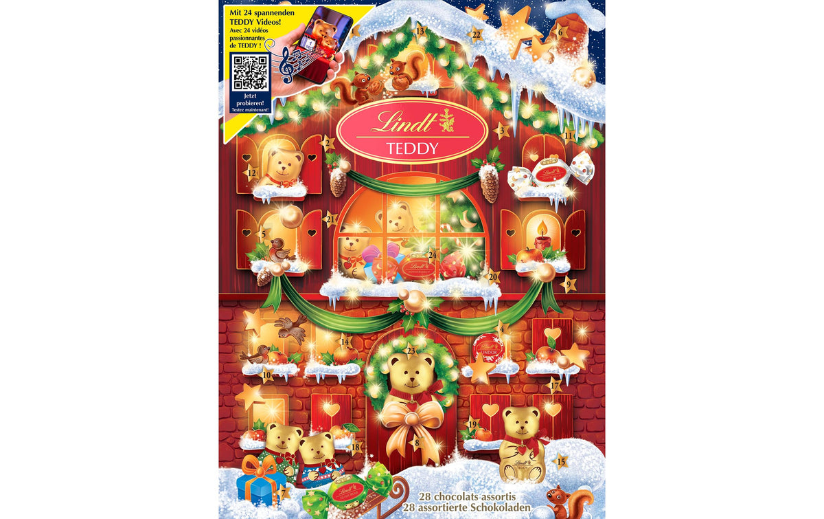 Lindt Teddy Adventskalender 170g