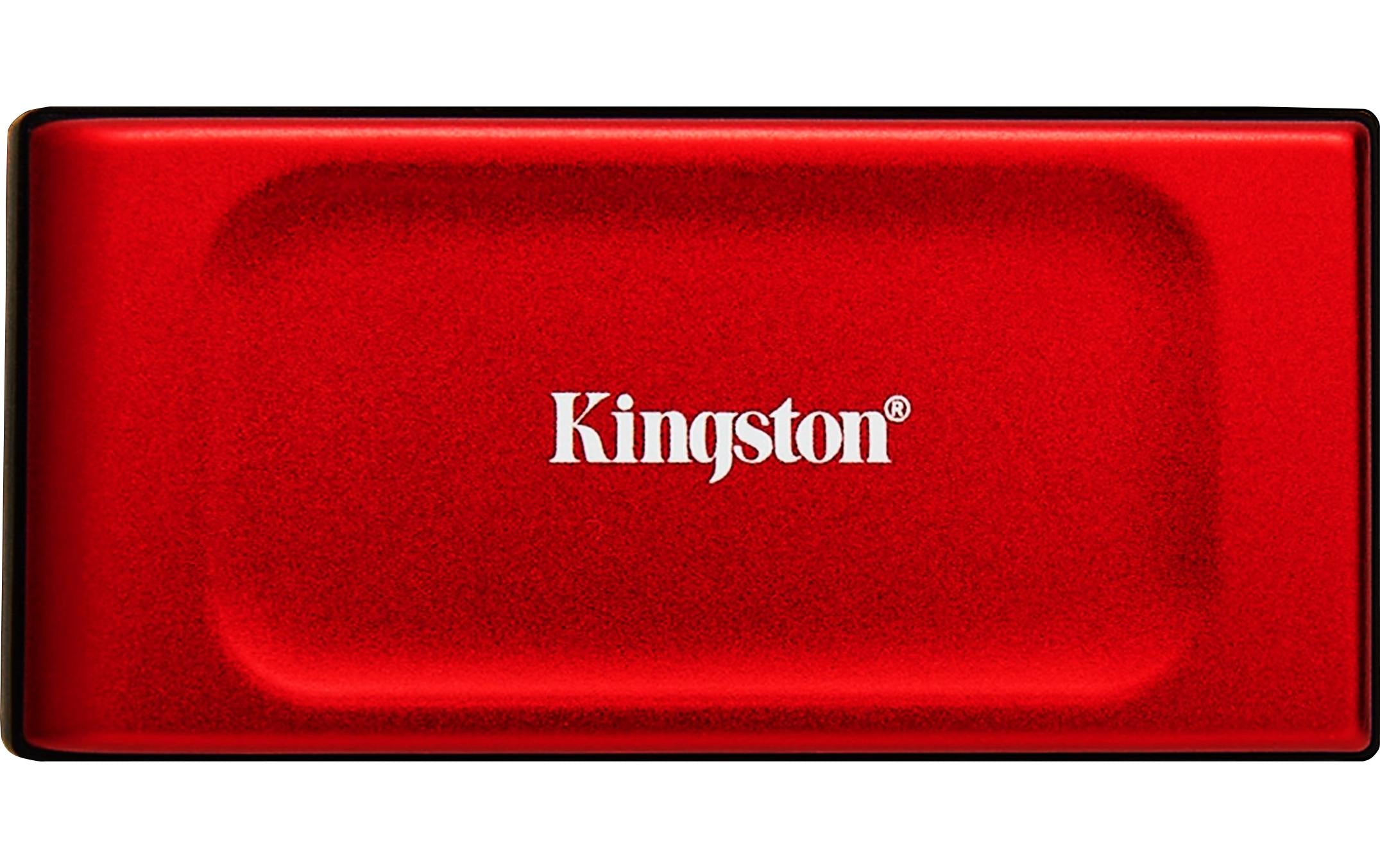 SSD Kingston XS1000 Red Portable 2TB, USB-C USB3.2 Gen2, Type-C, 1050/1000 MB/s