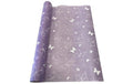 Dameco Dekostoff Vlies Schmetterling Lila, 36x300 cm, Polyester