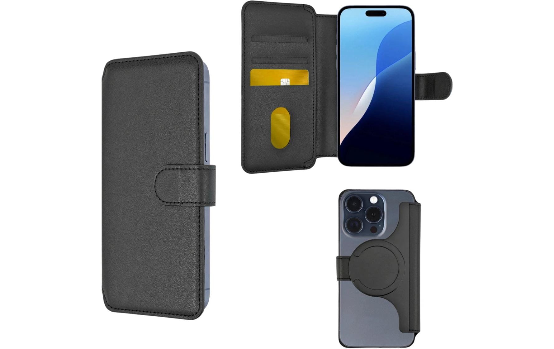 4smarts Universal MagWallet CardCaddy L Schwarz