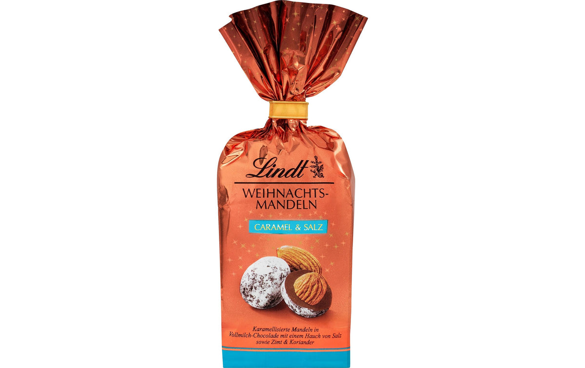 Lindt Weihnachtsmandeln Caramel und Fleur de Sel 100g