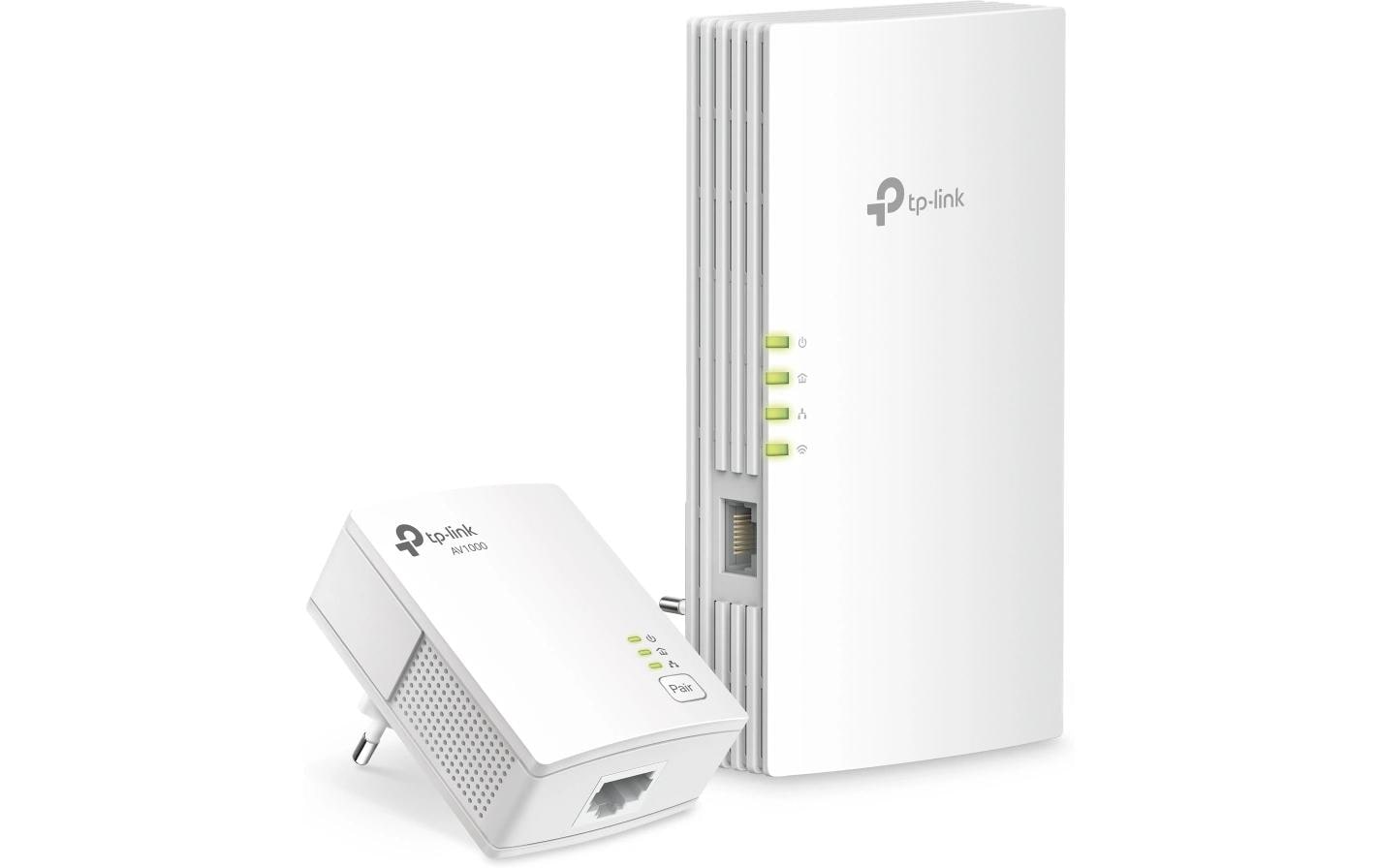 TP-Link TL-WPA7817 KIT:AV1000 Powerline Kit 1×TL-WPA7817 & 1×TL-PA7017, WLAN