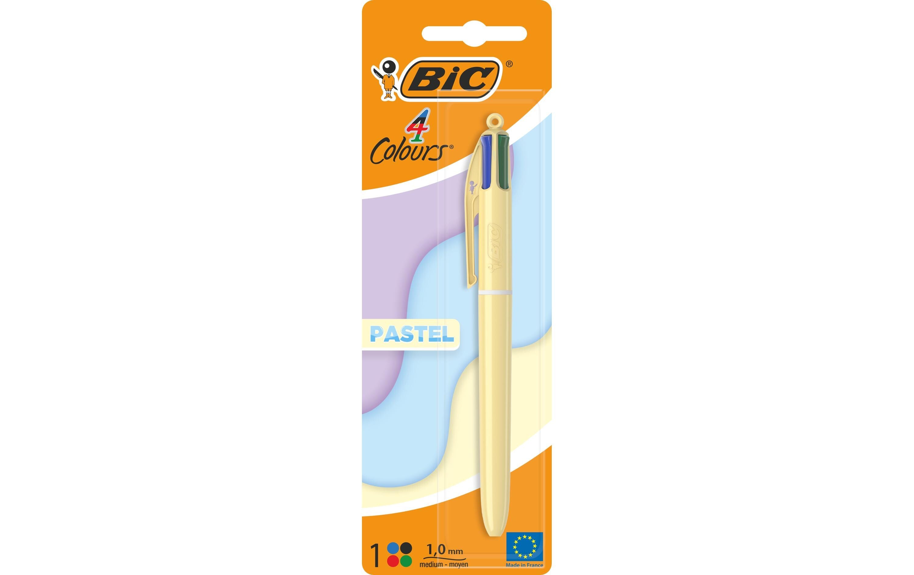 Bic 4 Colours Pastel 1 Stück