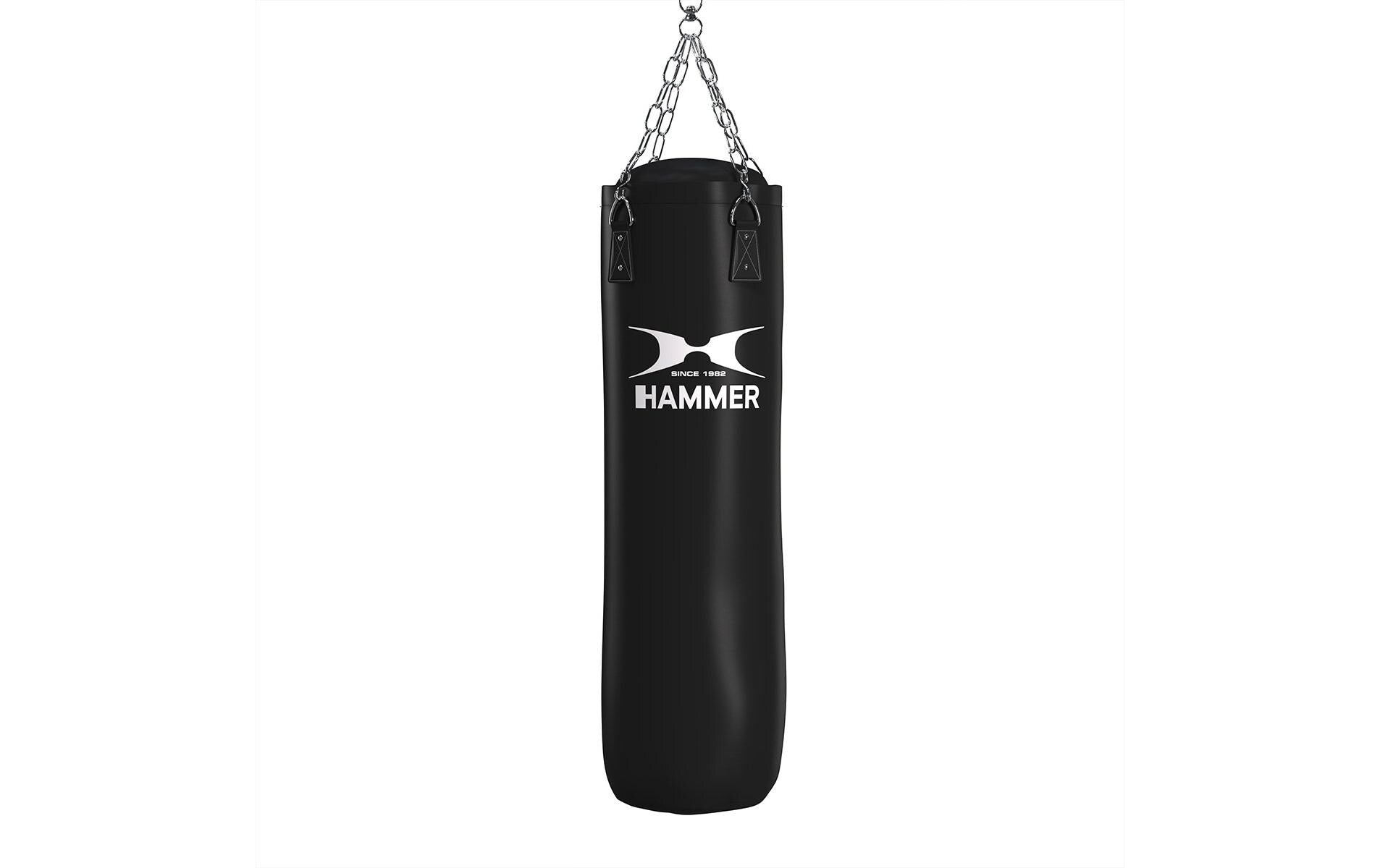HAMMER Boxsack Black Kick 150 cm 45kg, Kunstleder