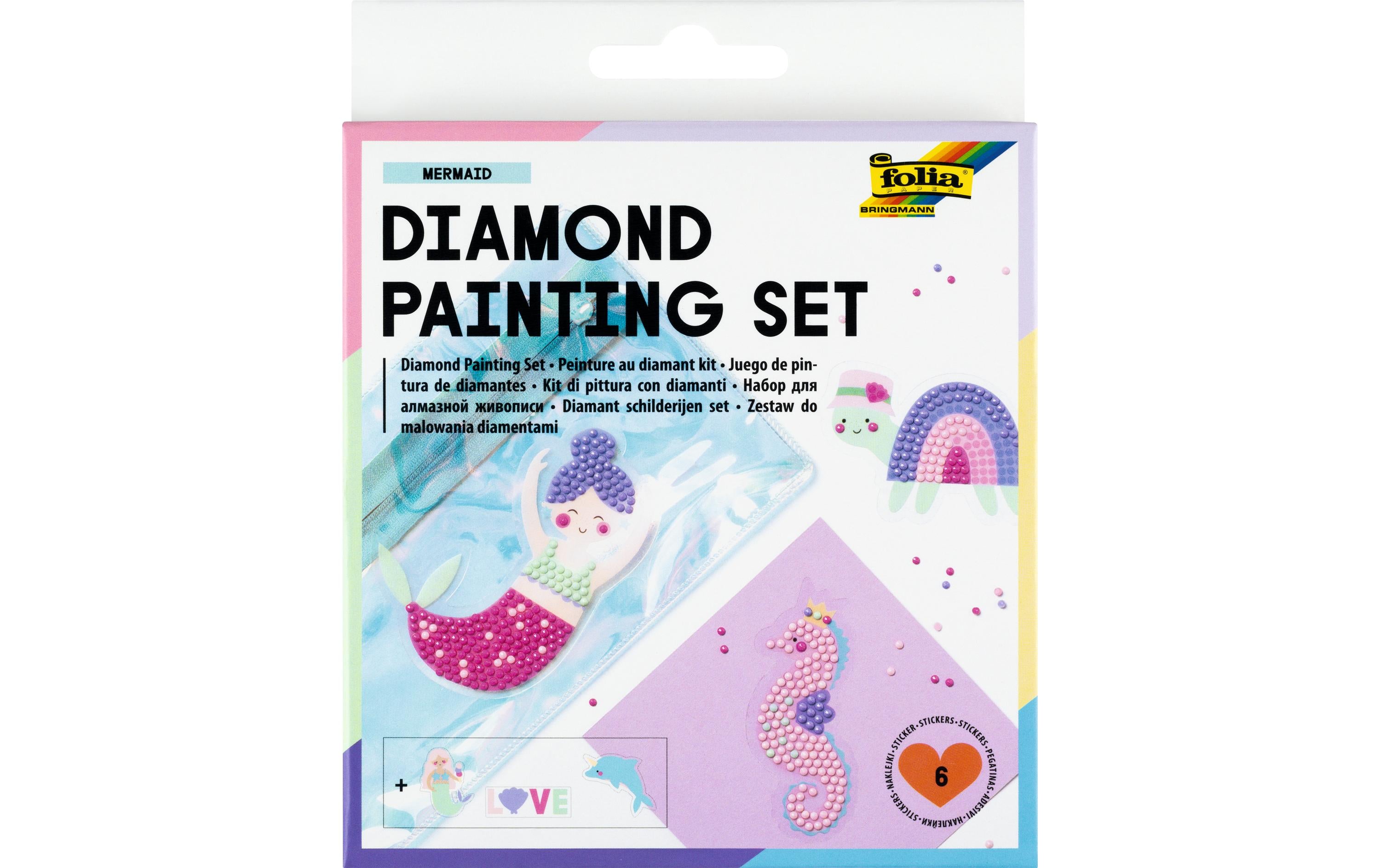 Folia Bastelset Diamond Paining Mermaid