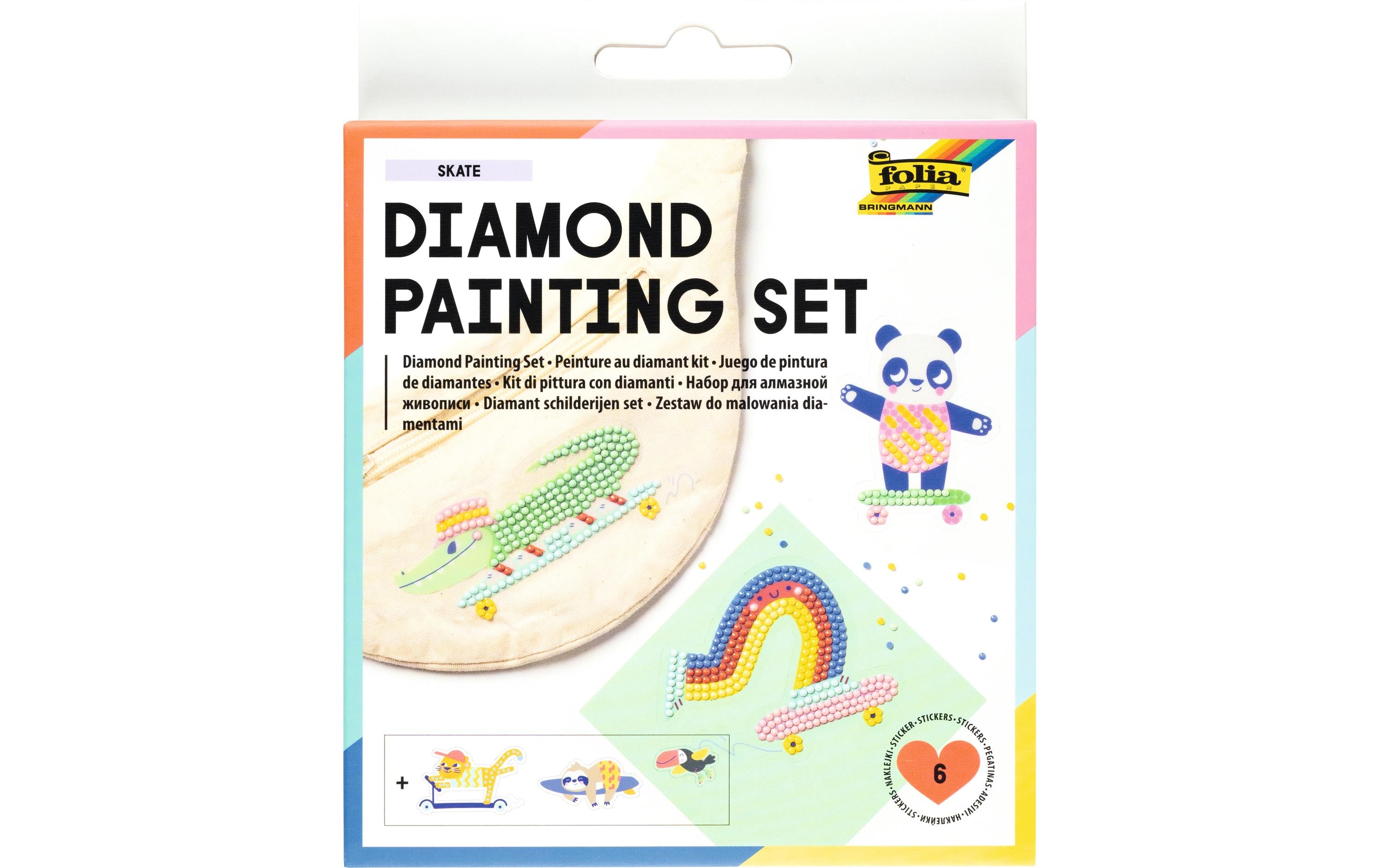 Folia Bastelset Diamond Paining Skate