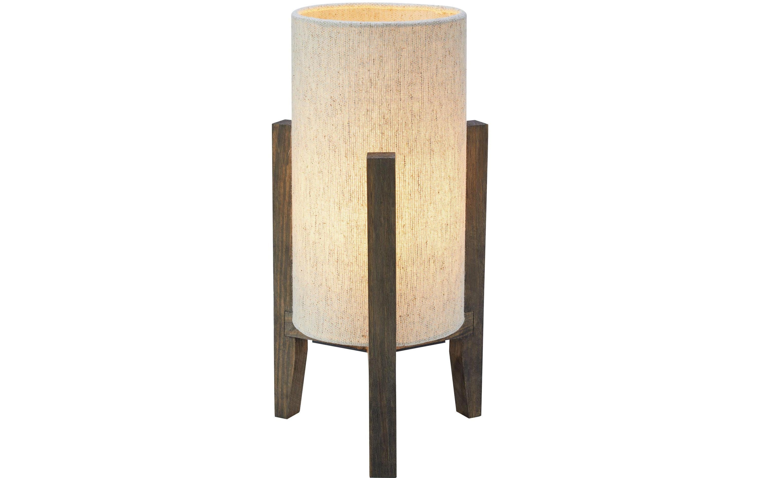 MARKSLOJD ERUCA Tischleuchte 1L 34cm exkl.1x E27 max. 40W Braun/Beige