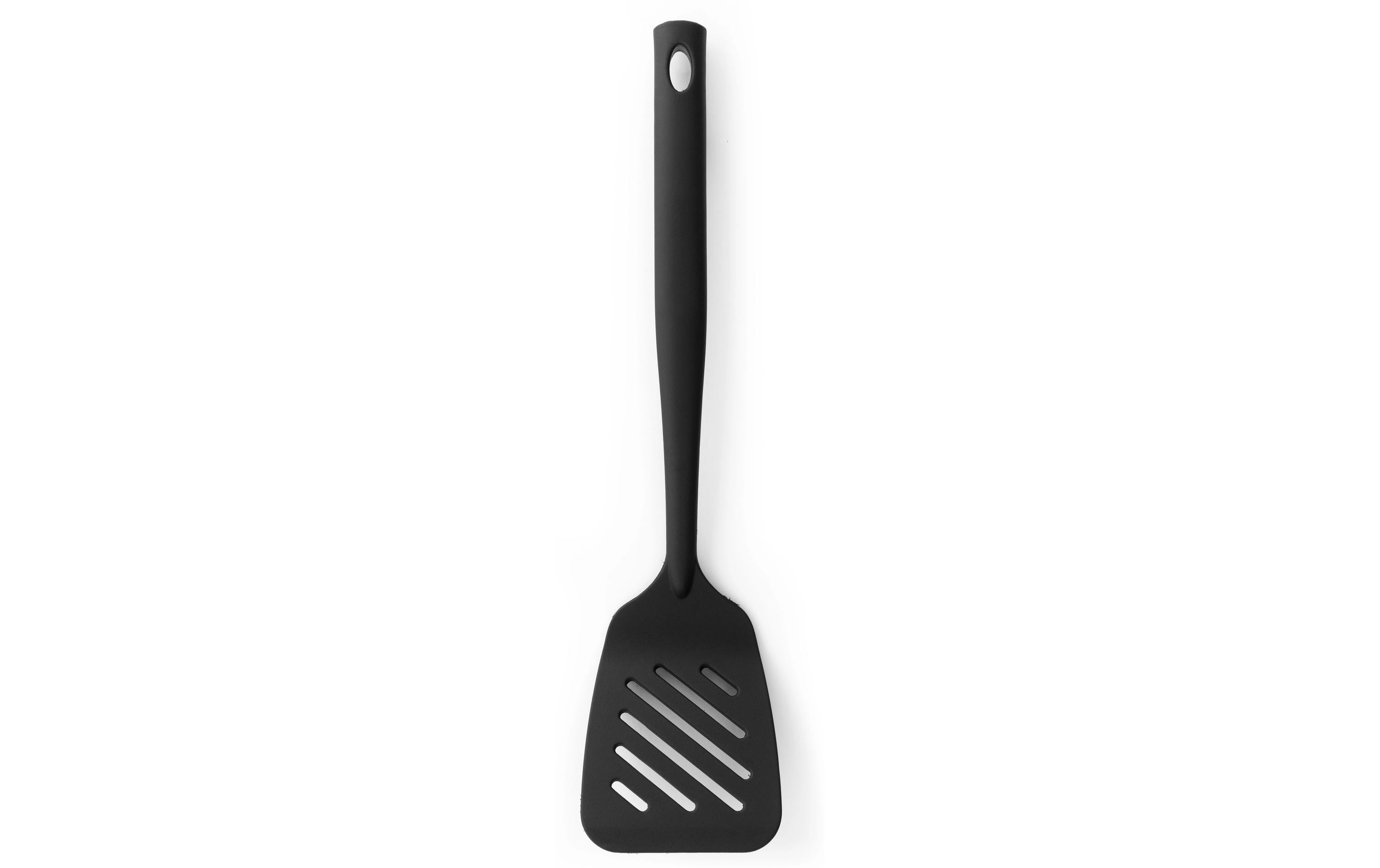 Brabantia Pfannenweder breit Black Line Kunststoff, Schwarz