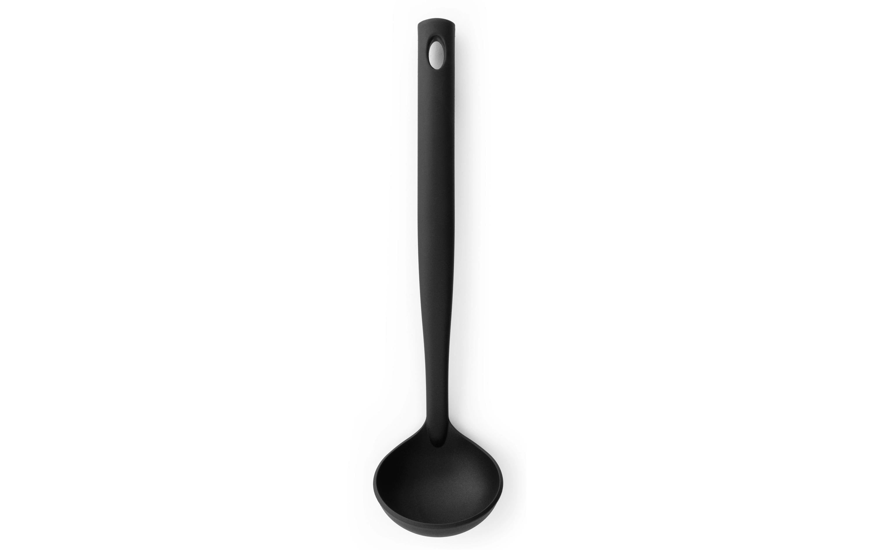 Brabantia Saucenlöffel Black Line Kunststoff, Schwarz