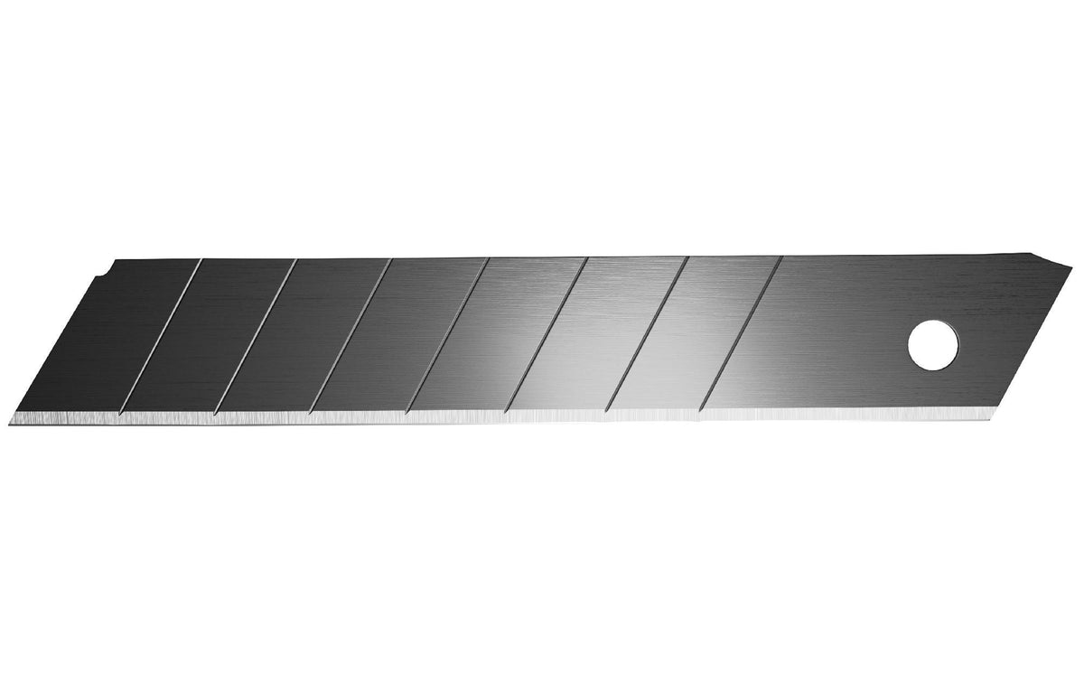 Hansa Ersatzklinge 18 mm, 60° schwarz, 100 x 18 x 0,5 mm, 10 Klingen