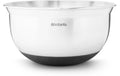 Brabantia Rührschüssel 1 Liter Edelstahl/Silikon