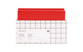 Rico Design Kartenset Glitter Rot Matt