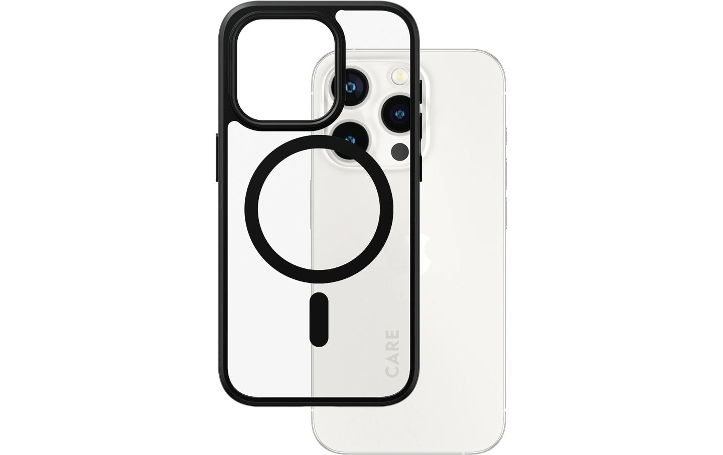 CARE Backcover Flagship Black fürs iPhone 15 Pro, mit MagSafe