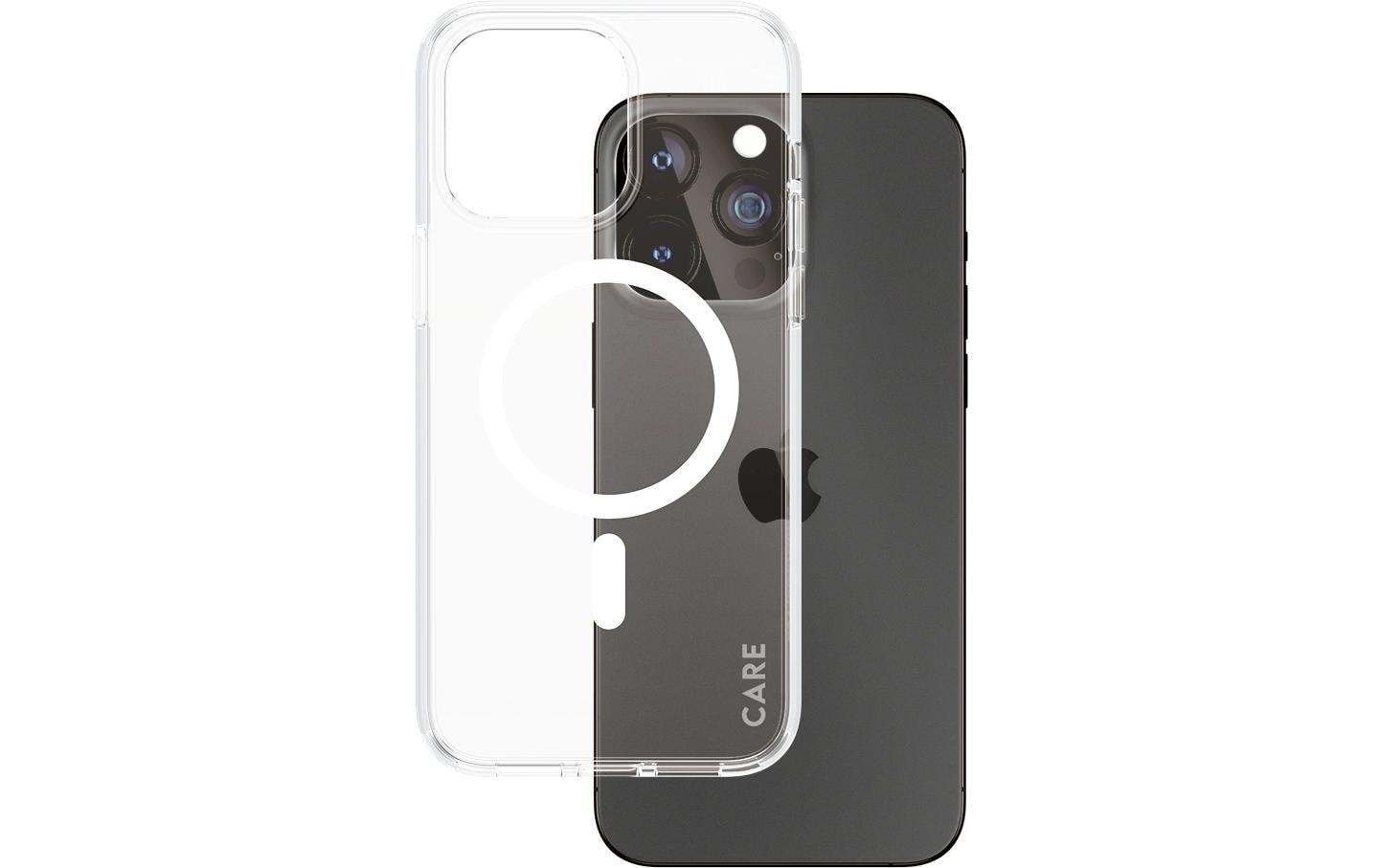 CARE Backcover Flagship White fürs iPhone 15 Pro Max, mit MagSafe