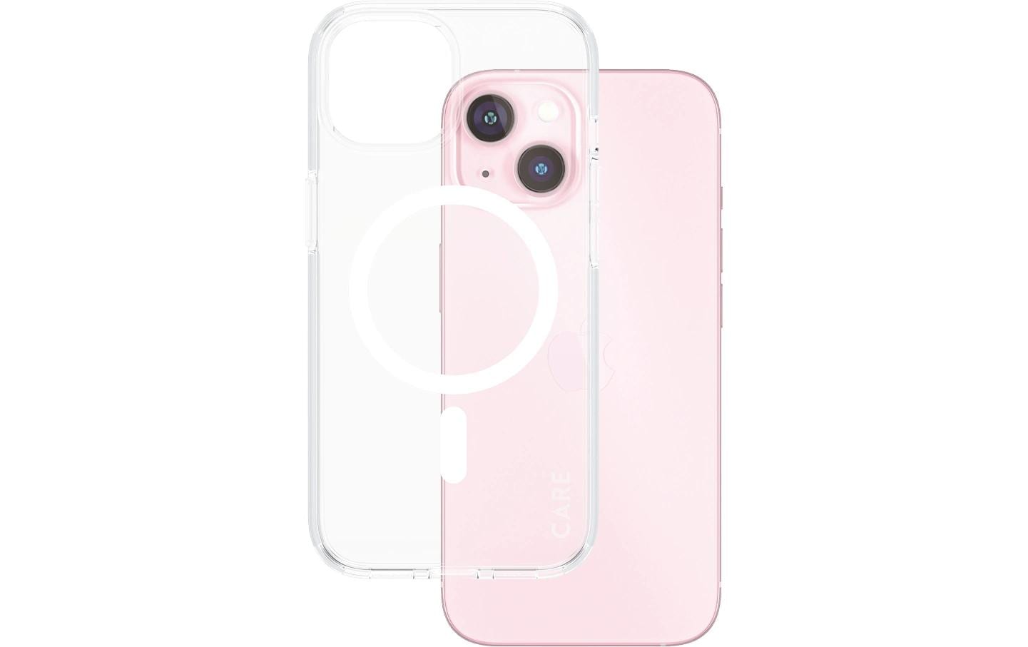 CARE Backcover Flagship White fürs iPhone 15, mit MagSafe