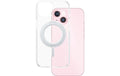 CARE Backcover Feature Kickstand Silver fürs iPhone 15, mit MagSafe