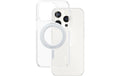 CARE Backcover Feature Kickstand Silver fürs iPhone 15 Pro, mit MagSafe