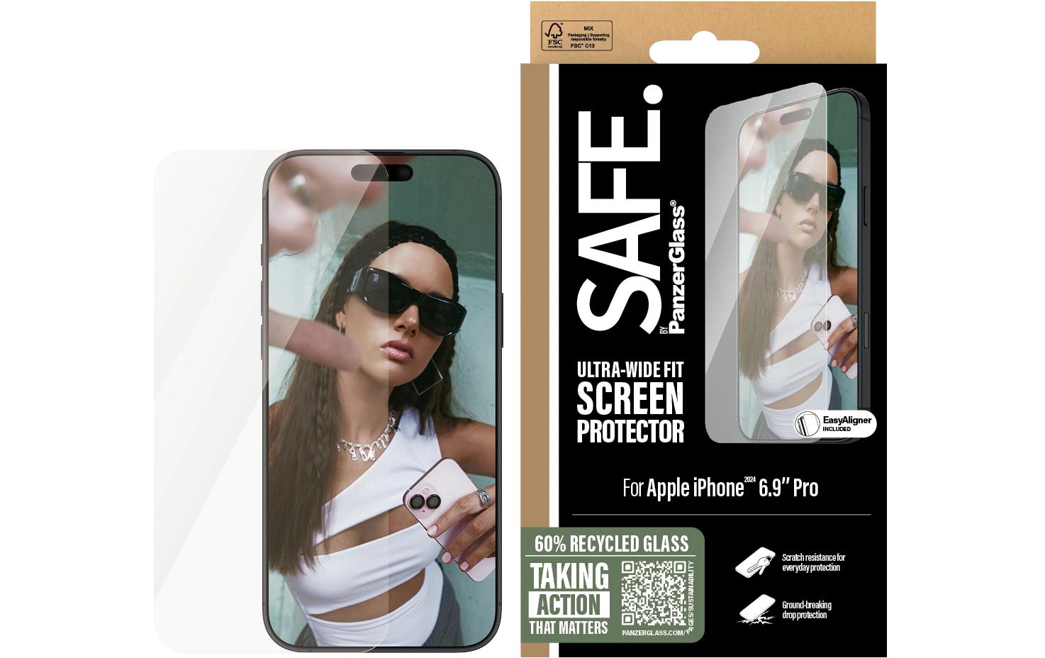 SAFE. Displayschutz Ultra Wide Fit fürs iPhone 16 Pro Max