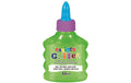 Carioca Glitzerkleber Glitter Glue Neon neongrün mit Glitzerpartikel, 88ml