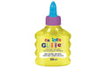 Carioca Glitzerkleber Glitter Glue Neon neongelb mit Glitzerpartikel, 88ml