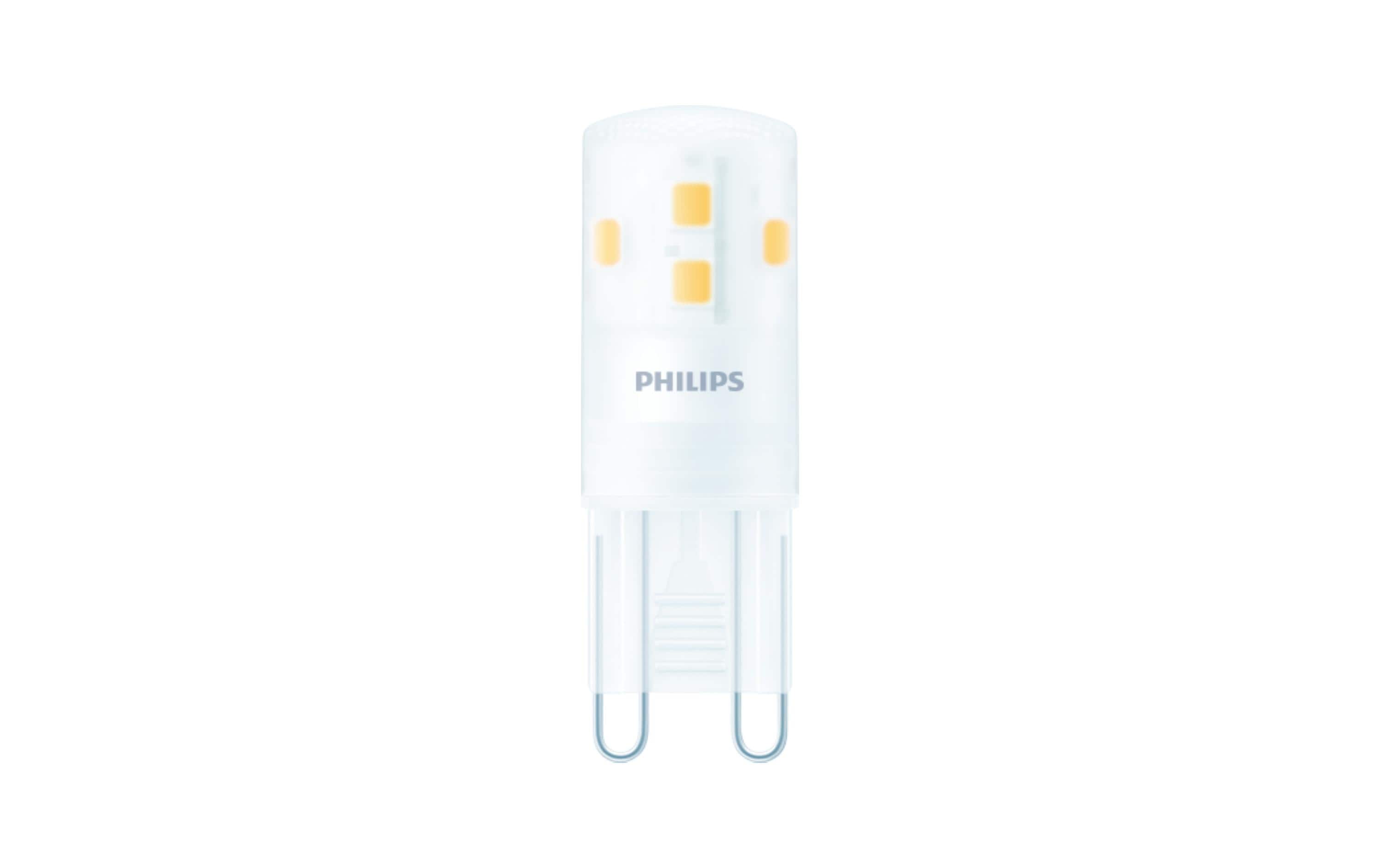 Philips LED Lampe 2W (25W) G9, 204lm, 2700K, klar