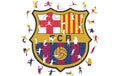 Holz-Puzzle FC Barcelona - Logo 270 Teile