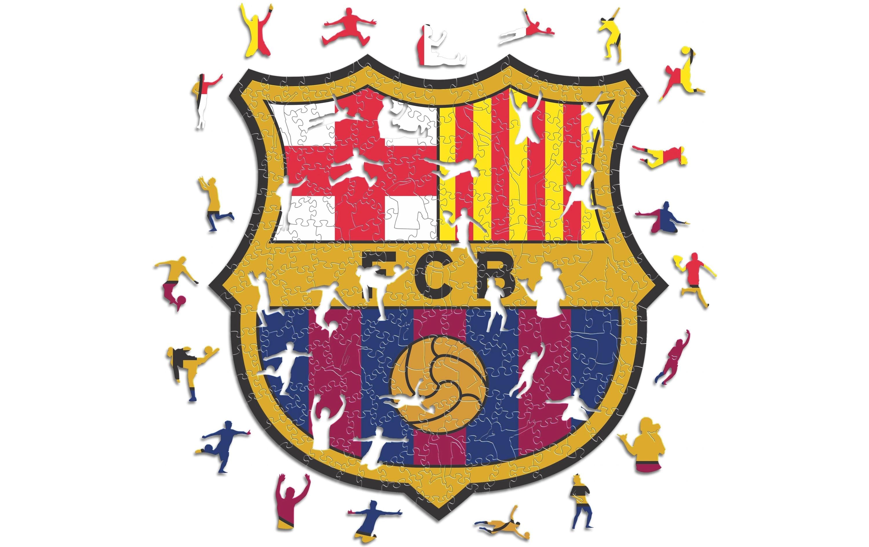 Holz-Puzzle FC Barcelona - Logo 270 Teile