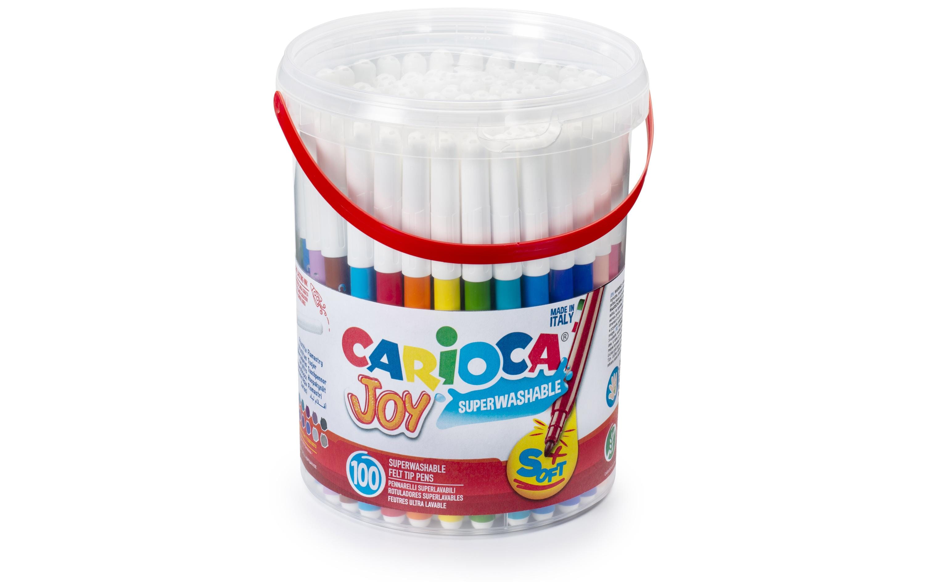 Carioca Fasermaler Joy Eimer 100St 2.8mm