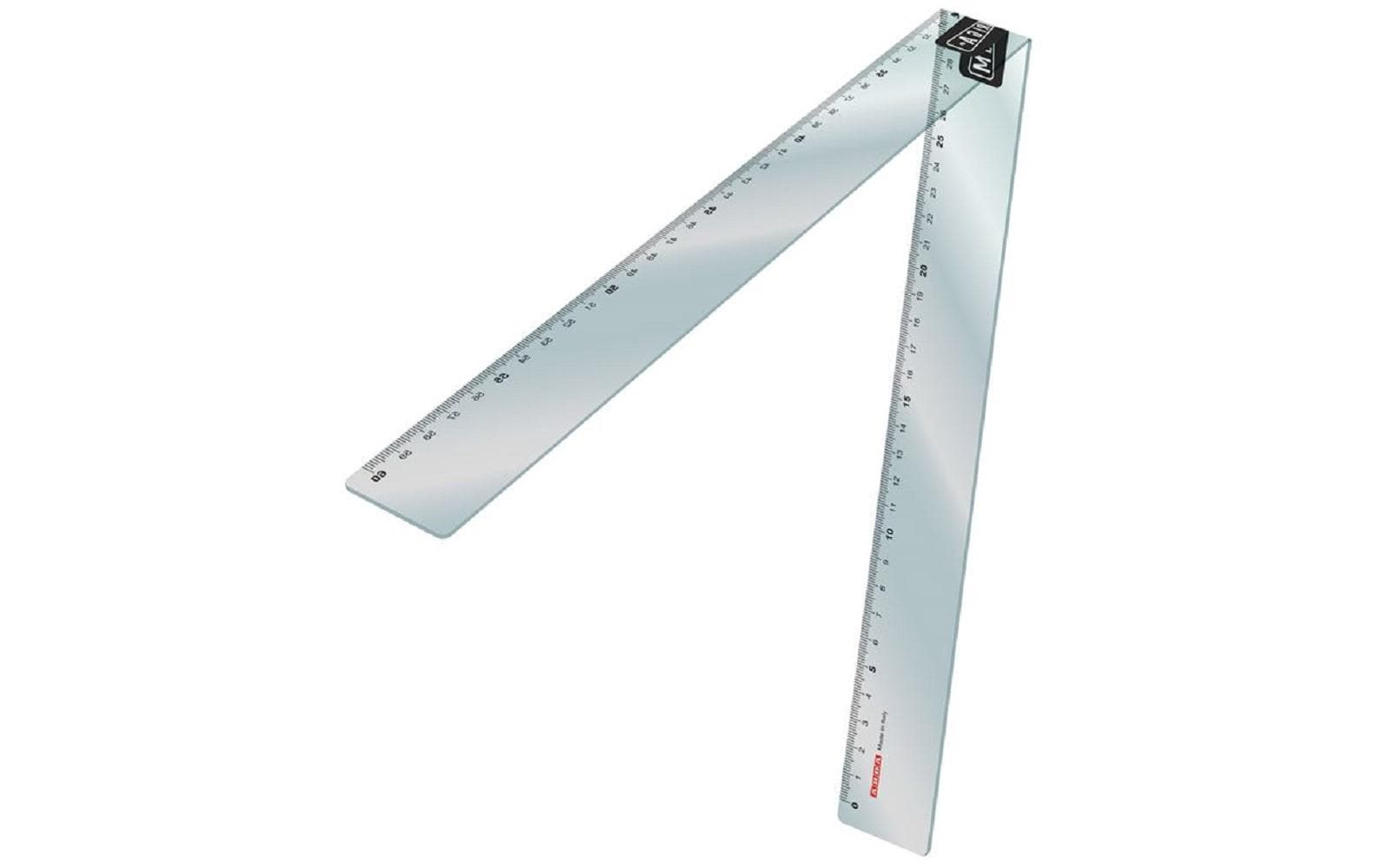 ARDA Massstab klappbar 60cm Lineal aus Kunststoff