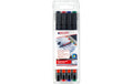 Edding Permanent Pen 140S 4-Set Folienschreiber 4 Farben 0.3mm