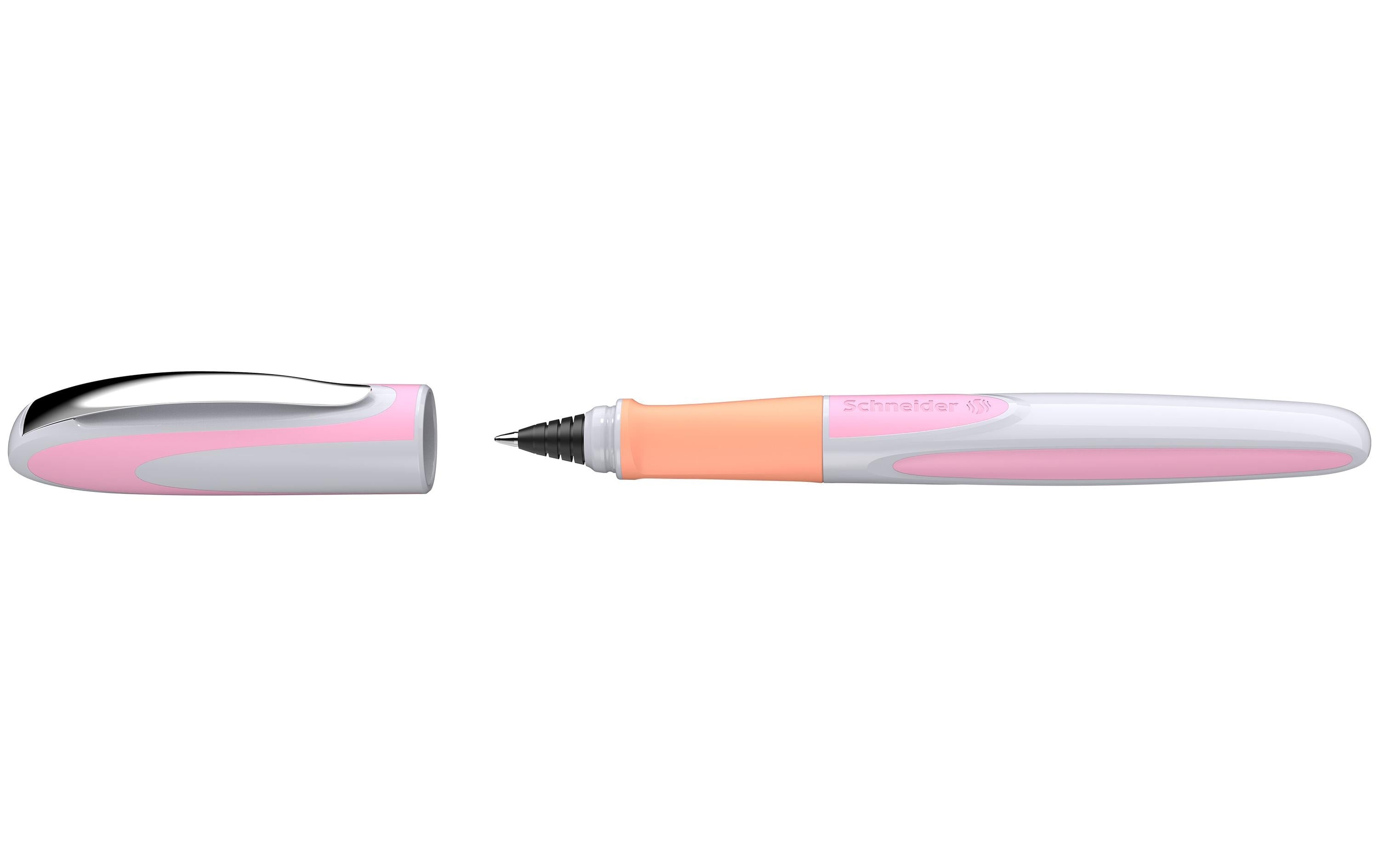 Schneider Tintenroller Ray Flora M hellgrau/rosa, Rechts- und Linkshänder
