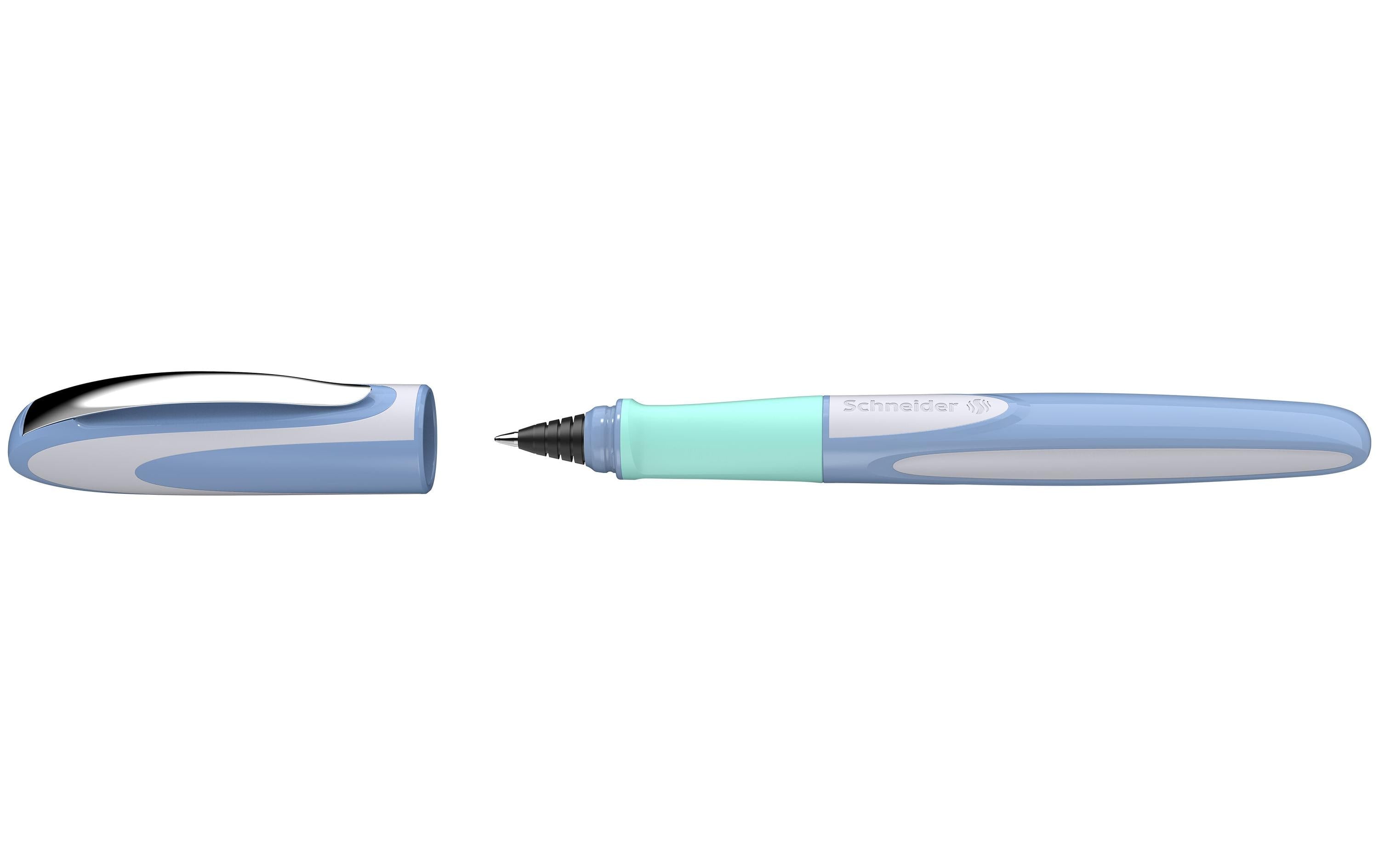 Schneider Tintenroller Ray Fresh M hellgrau/hellblau, Rechts- und Linkshänder