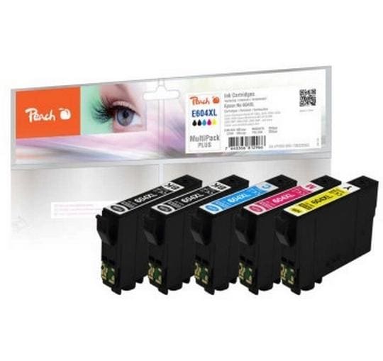Peach Tinte Epson No 604XL MP Plus 5x13.5ml, 2x500, 3x350 Seiten