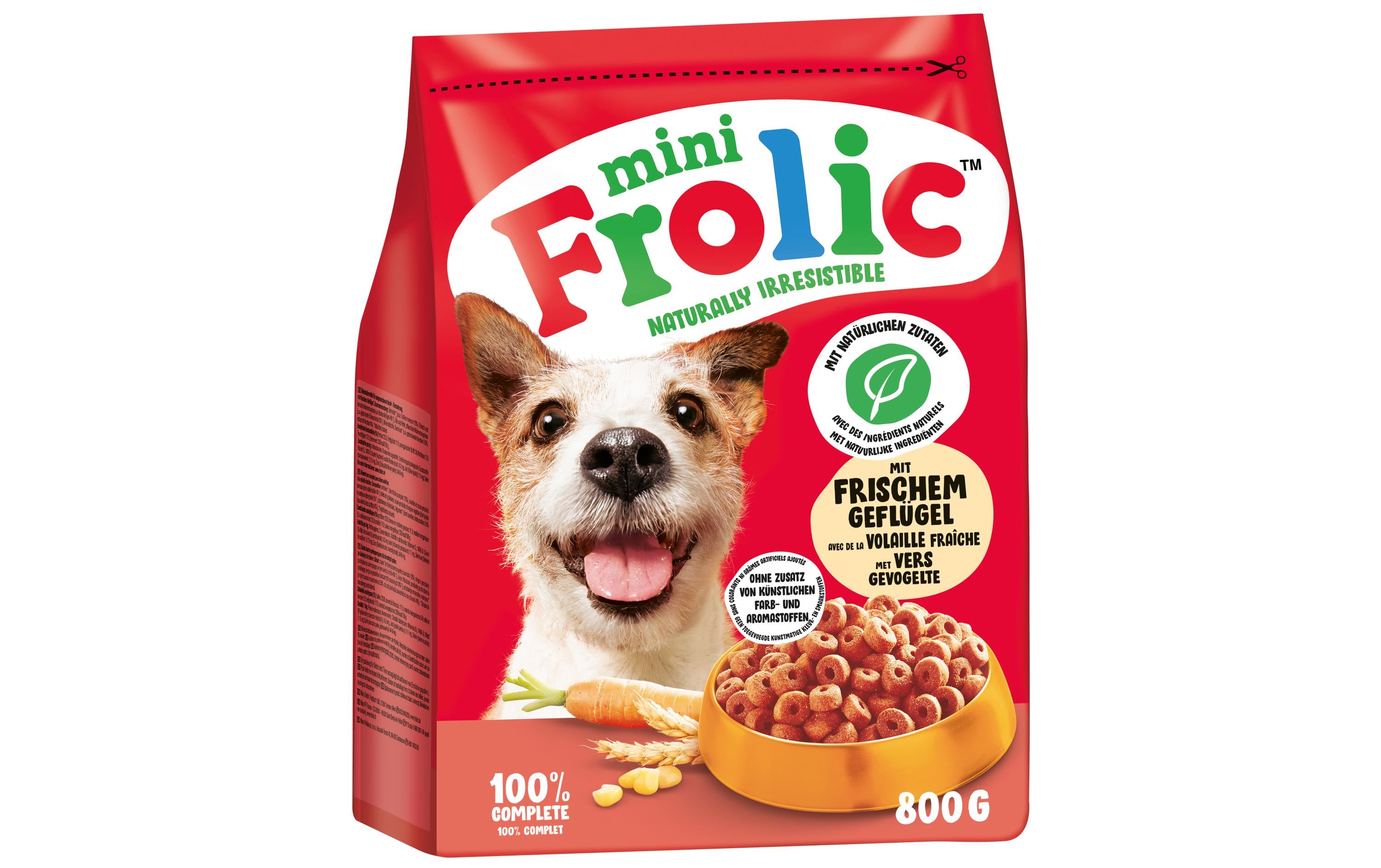Frolic Mini mit frischem Geflügel 800g