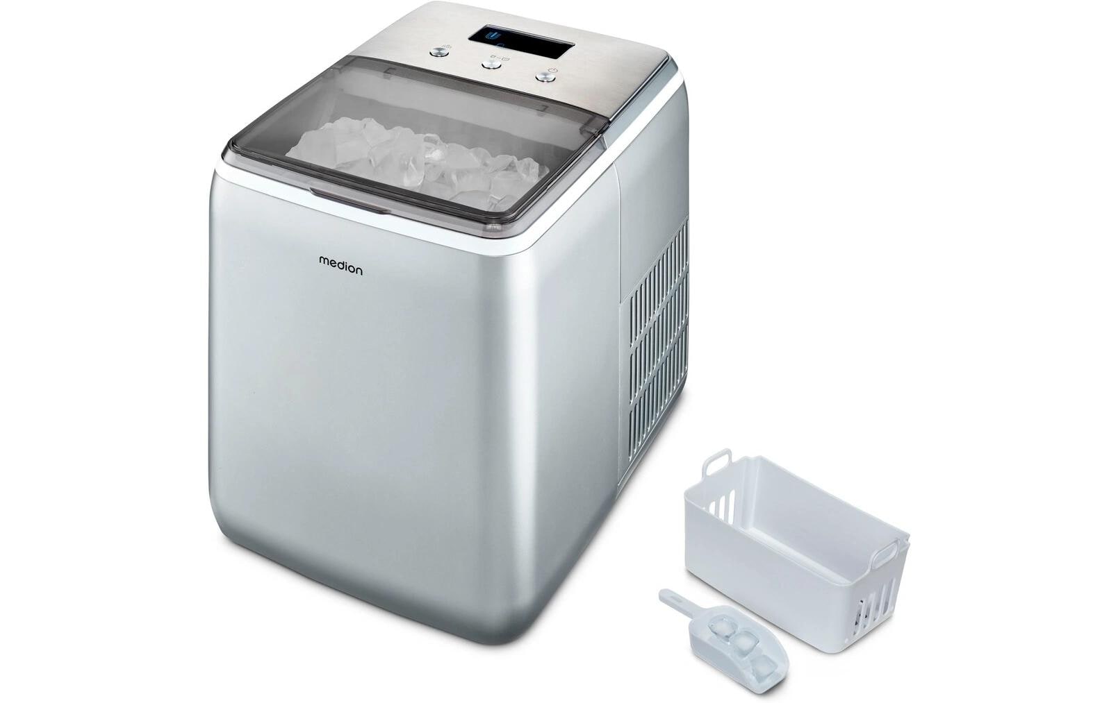 MEDION MD 11950 Eiswürfelmaschine 2.6l, 15kg/24h,