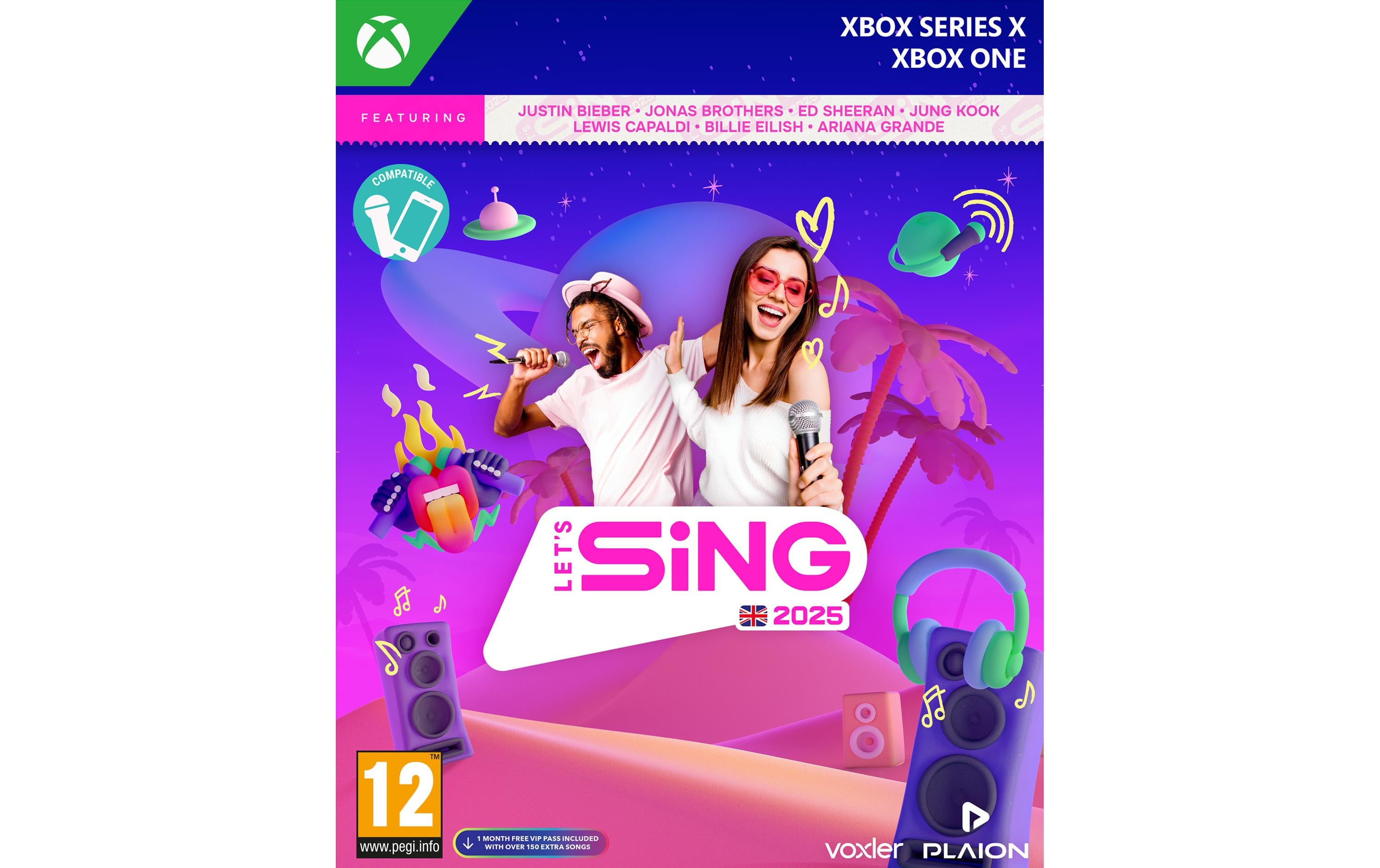 Let's Sing 2025, XSX Alter: 12+, International Version